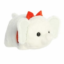 Aurora - Medium Festive Stuffed Animal - 11" Winnie White Elephant - Spudsters