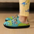 thumbnail image 6 of Scooby Doo Mystery Machine Kids Cotton Slippers Slip-on Indoor Memory Foam House Shoes Fluffy Slippers Furry Cozy Comfy Slippers Boys Girls, 6 of 8