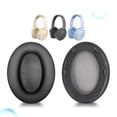 thumbnail image 2 of KUFptva Replacement Earpads Earphone Foam Protein Leather Ear Cushions 2Pieces for MT6 Wireless Headphone Noise Cancelling, 2 of 7