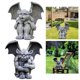thumbnail image 1 of 2 Piezas Gargoyle Jardín Estatua Césped Flowerbed Sculpture Decoración Del Hogar Al Aire Libre Macarena Estatua gárgola, 1 of 8