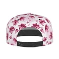 thumbnail image 3 of Uemuo Lilies Flowers Pattern Women's Baseball Cap,Straight Brim Hat,Golf Dad Hat,Travel Hat,Sun Protection Cap,Everyday Accessory, 3 of 9