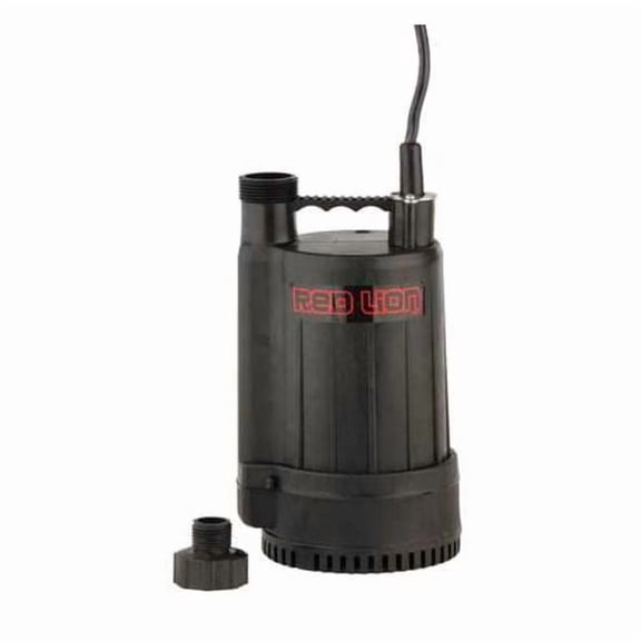 Red Lion 1/6 HP 1" M Plug-In Utility Pump 115 No Switch Included 14942731