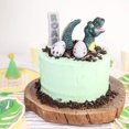 thumbnail image 1 of Sweet Wishes Candle Co. Dinosaur Birthday Candles, Dinosaur Cake Topper, 5pc. Set, 1 of 8