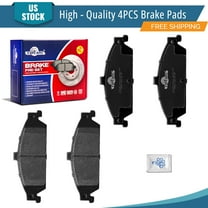 YXPCARS 4PCS Front Brake Pads (D727), Ceramic Pads for Chevrolet Classic 2004-2005 Malibu 1997-2003 Pontiac Grand Am 1999-2005 Oldsmobile Alero 1999-2004 Cutlass 1997-1999 All Models