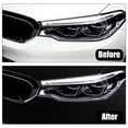 thumbnail image 3 of Unique Bargains Black Car Wrap Sticker Decal PVC Wrap Roll Bubble Free Self Adhesive Car Body Films Sticker 2.47ft x 5ft, 3 of 8