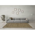 thumbnail image 3 of Ahgly Company Indoor Square Solid Brown Modern Area Rugs, 8' Square, 3 of 4