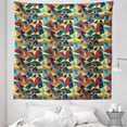 thumbnail image 1 of Crazy Colors Tapestry, Crystal Reflection Art Polygonal Style Retrospective Pattern Illustration, Fabric Wall Hanging Decor for Bedroom Living Room Dorm, 5 Sizes, Multicolor, by Ambesonne, 1 of 1