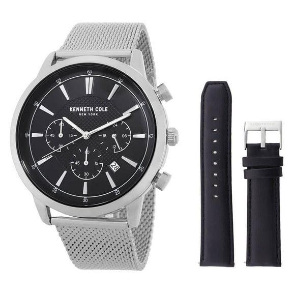 Kenneth Cole New York Chronograph Quartz Black Dial Men's Watch KCWGK7007201