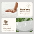 thumbnail image 4 of 14 Inch Queen Memory Foam Mattress , Medium Firm- CertiPUR-US Certified, Bed in a Box for Easy Setup, Pressure Relief & Breathable Bamboo Fiber Washable Cover, 4 of 8
