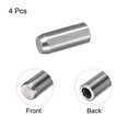 thumbnail image 3 of Unique Bargains M4 Internal Thread Dowel Pin 4 Pack 5x15mm Chamfering Flat Exhaust Groove Pin, 3 of 5