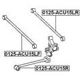 thumbnail image 2 of Febest REAR TRAILING ROD # 0125-ACU15R OEM 48780-48010, 2 of 2