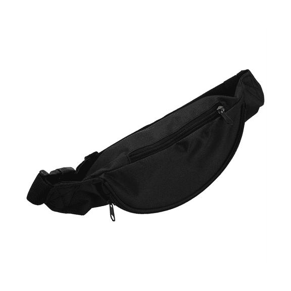 2X for Women Men Unisex Zipper Pouch Packs Black