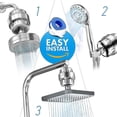 thumbnail image 2 of 15 Stage Shower Filter, Shower Water Filter Universal Replaceable Shower Head Water Purifier Hard Water Filter, 2 of 4
