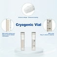 thumbnail image 4 of Cryovials Sterile Tubes 2ml Lab Vials with Caps Cryovial for Low Temperature Storage, Case of 100, 4 of 6