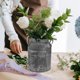 thumbnail image 1 of Greenadscape 1Ud Simple Flower Bucket Oscuro Para Plantas Y Ambientación De Oficinas Y, 1 of 6