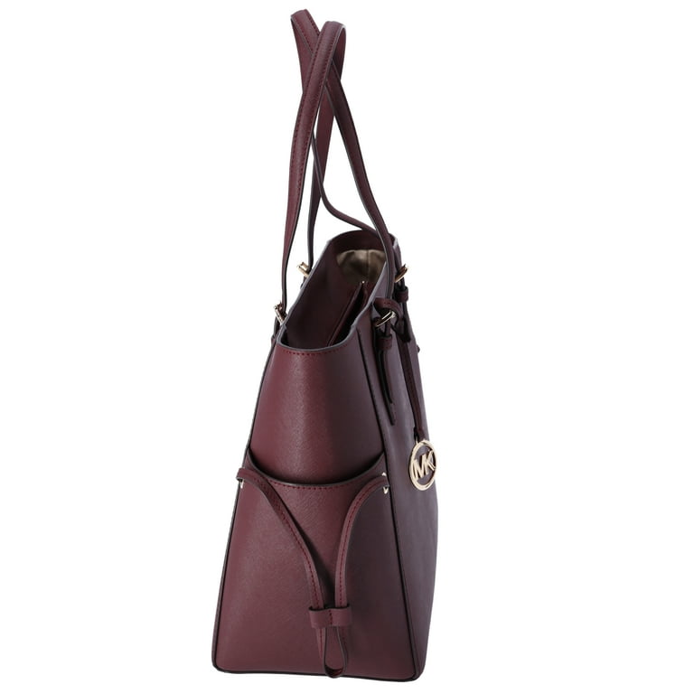 マイケル・コース Jet Set Travel Small Saffiano Leather Top-Zip Tote Bag