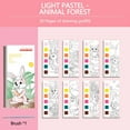 thumbnail image 3 of RKSTN christmas balls Halloween Christmas Mini Watercolor Drawing Notebook Children's Drawing Notebook Graffiti Notebook Watercolor Coloring Notebook Hand Drawing Notebook christmas decorations, 3 of 4