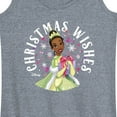 thumbnail image 3 of Disney - Christmas Wishes Tiana - Women's Racerback Tank Top, 3 of 5
