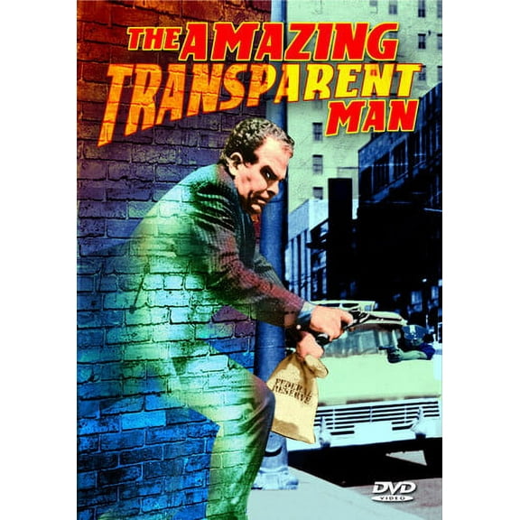 The Amazing Transparent Man (Unrated) (DVD), Alpha Video, Sci-Fi & Fantasy