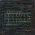 thumbnail image 1 of Ahgly Company Indoor Square Persian Light Blue Traditional Area Rugs, 4' Square, 1 of 4