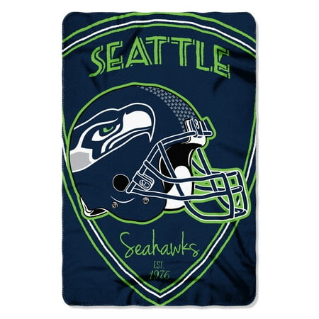 - NFL - Seattle Seahawks , “Shield” 40”x 60” Fleece Throw