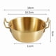 thumbnail image 5 of Round Snack Bowl with Fried Chicken and Chips, Anti-Scald Rice Wine Bowl, Dual-Ear Design for Snacks and Sides, 5 of 5