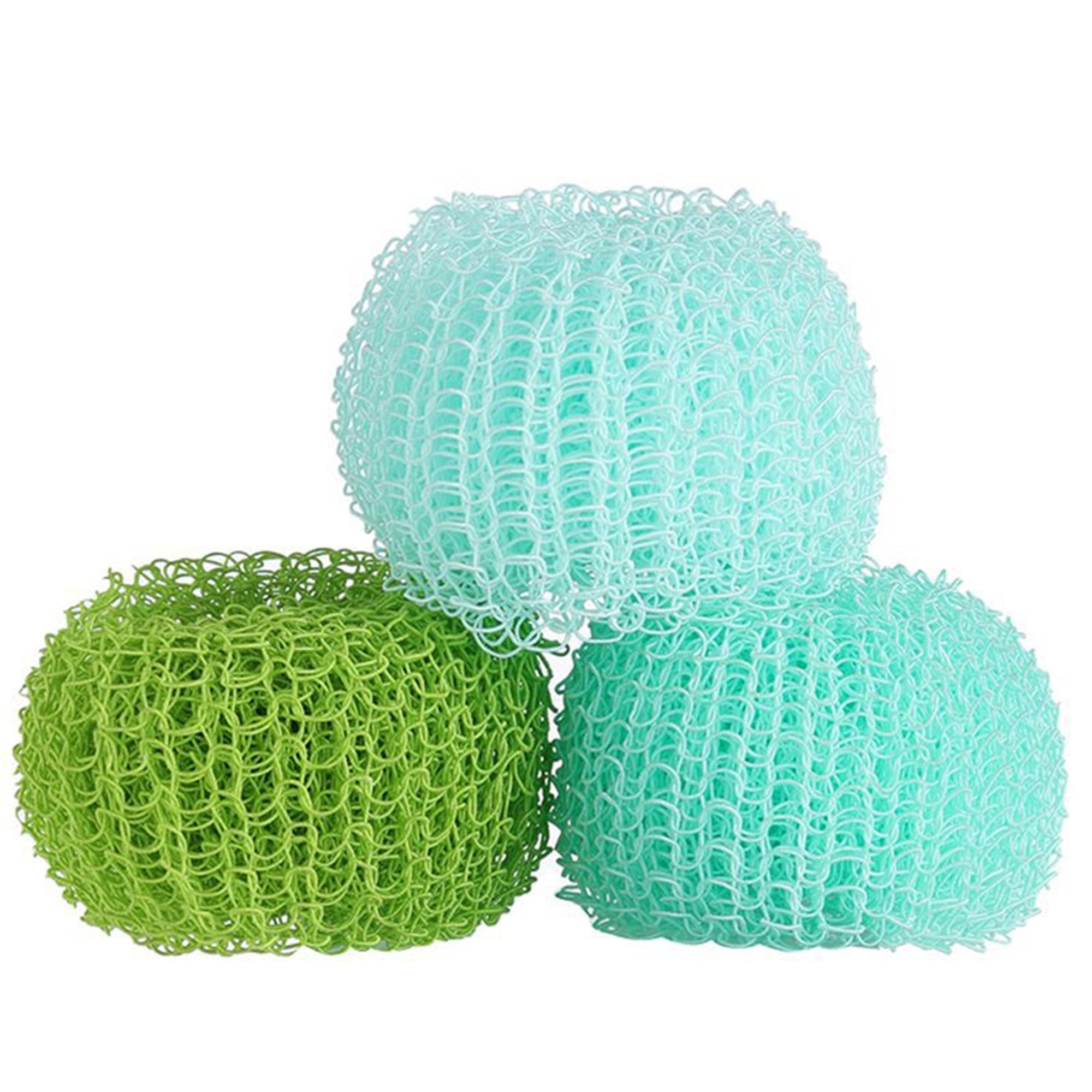 Cactus Dish Scrubber with Handle Dishes Brush with Detachable Nano