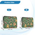 thumbnail image 4 of FORMRS 13"-13.3" Laptop Sleeve Protective Case Soft Carrying Quilted Computer Bag Cover, Yellow Christmas Gingerbread, 4 of 7