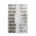 thumbnail image 1 of 500PCS Laptop Notebook Screws Set Replacement 18Sizes Computer Repair Components Screws Kit Flat Head Small Machine Screw 500pcs Set B, 1 of 6