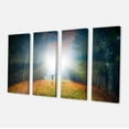 thumbnail image 2 of Men and Bright Sunlight Panorama - Landscape Canvas Art Print, 2 of 3