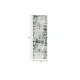 thumbnail image 2 of MDA Home Petra Gray Contemporary Polypropylene Area Rug - 2'8" x 8'1", 2 of 3