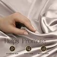 thumbnail image 6 of Martex Elegance 4-Piece Full Satin Sheet Set | Silky Smooth | Great for Hair & Skin | Rose Gold, 6 of 8