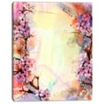 thumbnail image 2 of Pink Sakura on Blurred Background - Floral Canvas Art Print, 2 of 4