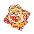 thumbnail image 4 of Tachiuwa Chinese New Year Decorations 2025 Door Stickers Mural Lunar New Year Gifts with Bless Words Window Clings Ornament Snake, 4 of 9