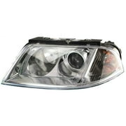 Geelife Headlight For Volkswagen 2001-2005 Passat Left Clear Lens Halogen With Bulb