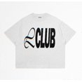 thumbnail image 3 of Camisetas holgadas de gran tamaño con estampado de letras de hip hop de moda para hombres Harajuku gótico Y2k algodón cuello redondo pareja manga corta camisetas, 3 of 5