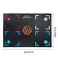thumbnail image 5 of Basketball Dribbling Mat Training Mat For Indoor And Outdoor Use Improves Feeling Coordination & Footwork For Children And Adults Foldable & To Store, 5 of 8