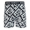 thumbnail image 4 of Zoo York Men's 3 Pack Boxer Briefs - 360 Stretch Print Premium Underwear for Men in Hemp Size: Large, 4 of 5