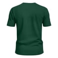 thumbnail image 6 of HAOTAGS Men’s V-Neck Short Sleeve Running T-Shirt Breathable Mesh Fabric Moisture-Wicking Lightweight & Sporty Fit Tops Green Size 2XL, 6 of 10