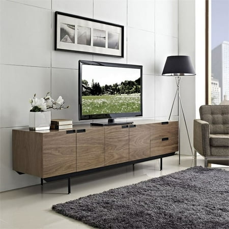 Modway Herald Sideboard Cabinet or TV Stand in Dark Walnut