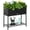 Black 541, variant on 3-Tier Wall Planter with 6 Pots for Indoor and Outdoor Use, Hanging Plant Holder, Self Draining Wall Mounted Planter for Vegetables, Flowers, Herbs, Green
