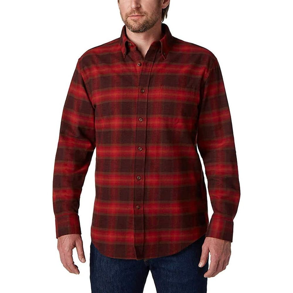 Pendleton Pendleton Men's LongSleeve Woven Shirt, Red Wine Plaid