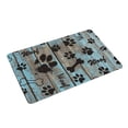 thumbnail image 2 of Zynviq Paw Prints Area Rugs 15.7" X 23.6" Throw Rug Pets Diatom Ooze Washable Rectangular Multicolor Small Rug for Coffee Table, 2 of 9
