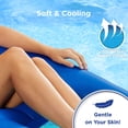 thumbnail image 3 of Aqua Campania Ultimate 2-en-1 Bouée de Piscine Lounge – Très Grande – Bouée Gonflable pour Adultes avec Dossier Réglable &, 3 of 7