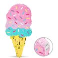 thumbnail image 1 of Piñata de Cono Helado, Decoraciones para Fiestas de Cumpleaños Infantiles (16 x 7.5 In), 1 of 2