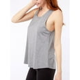 thumbnail image 2 of FashionMille Women Crew Neck Sleeveless Activewear Super Soft Jersey Tank Top, 2 of 6