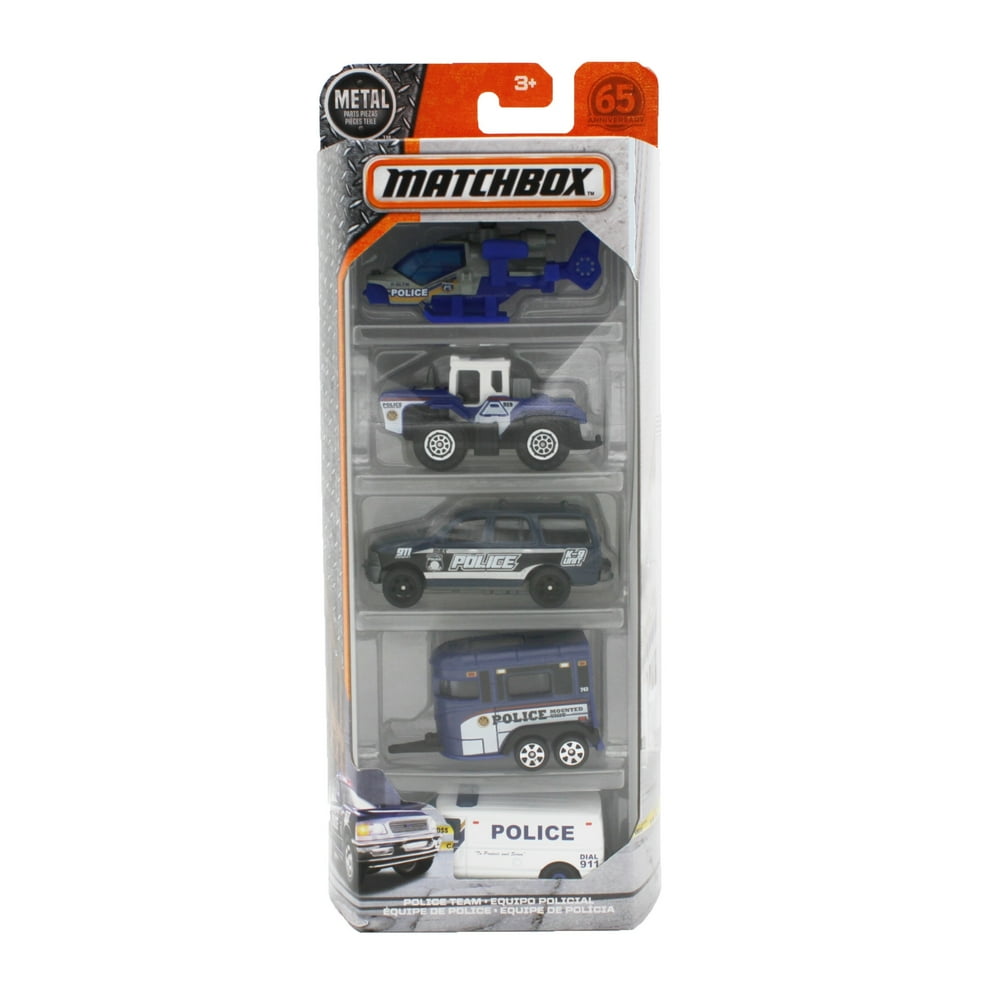 Matchbox Police Team 5Pack