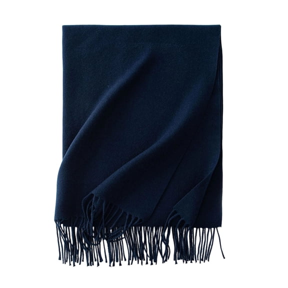 Cekizud Scarves for Women Solid Color Warm Shawl Versatile Spring Fall Outdoor Neck Wrap