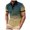 Red, variant on FUZHIQ Men's Polo Shirts Short Sleeve Gradient Vertical Striped Print Casual Golf Polo Breathable Soft Fabric Business Work Daily Wear Fashion Collared Shirt,L