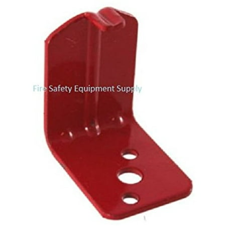

Universal Fire Extinguisher Wall Hook Mount Bracket - (Lot of 4) Hanger for 15 to 20 Lb. Extinguisher - FREE SCREWS & WASHERS INCLUDED